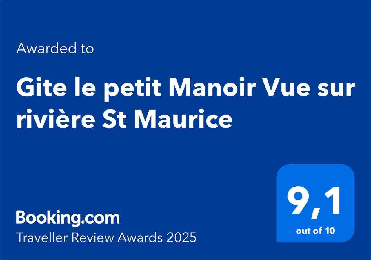 Le Petit Manoir Spa Et Vue Sur Riviere St Maurice Grandes Piles 外观 照片