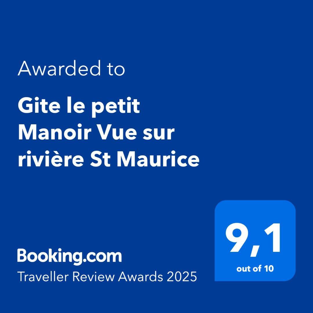 Le Petit Manoir Spa Et Vue Sur Riviere St Maurice Grandes Piles 外观 照片